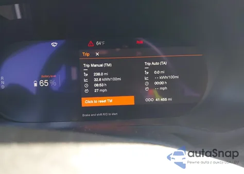 2022 Polestar 2 z USA, uszkodzony, nr VIN LPSED3KAXNL078785